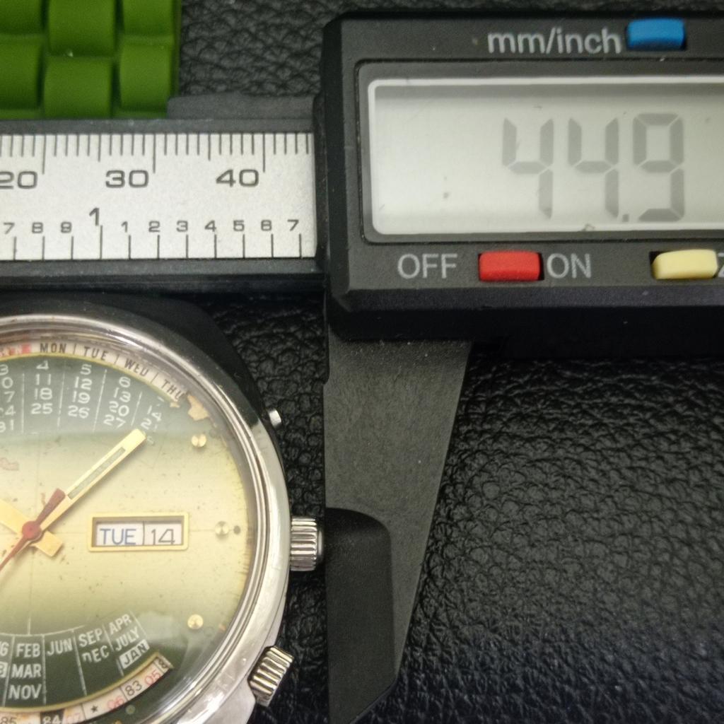 VINTAGE ORIENT 100 JAHRE AUTOMATIK JAPAN HERREN ORIGINALES ZIFFERBLATT UHR a700170-5 R201-a700170