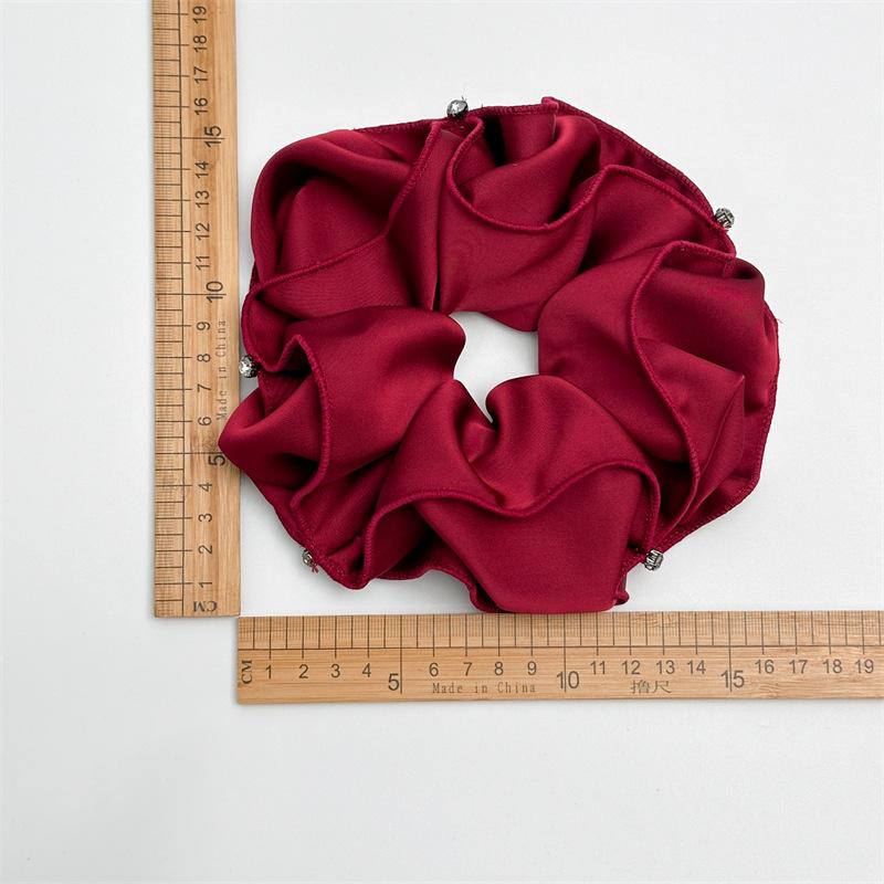 High-end Belt-style Hair Accessory with Satin Surface - Large-sized Headband for Tying Up A Ponytail As A Hairstyle Accessory
