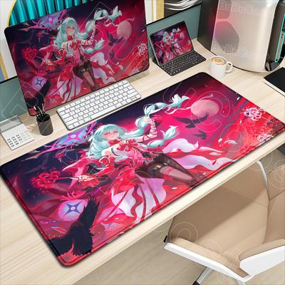 New Wallpaper HD Phrolova Mouse Pad XXL Gaming Wuthering Waves Game Keyboard Desk Mat NonSlip Laptop Kawaii Girl Mousepad