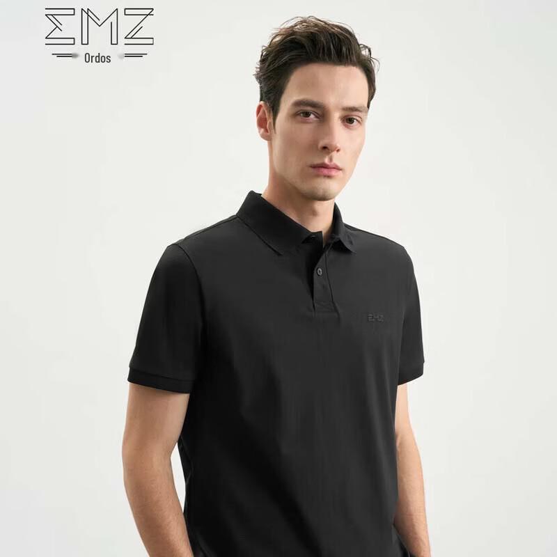 EMZ Men s Skin-Friendly Breathable Polo Shirt L
