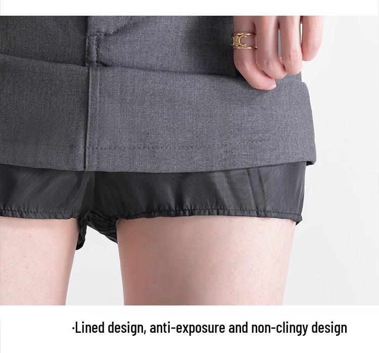 American Spicy Black Sexy High-Waist A-Line Midi Skirt for Plus Size Women