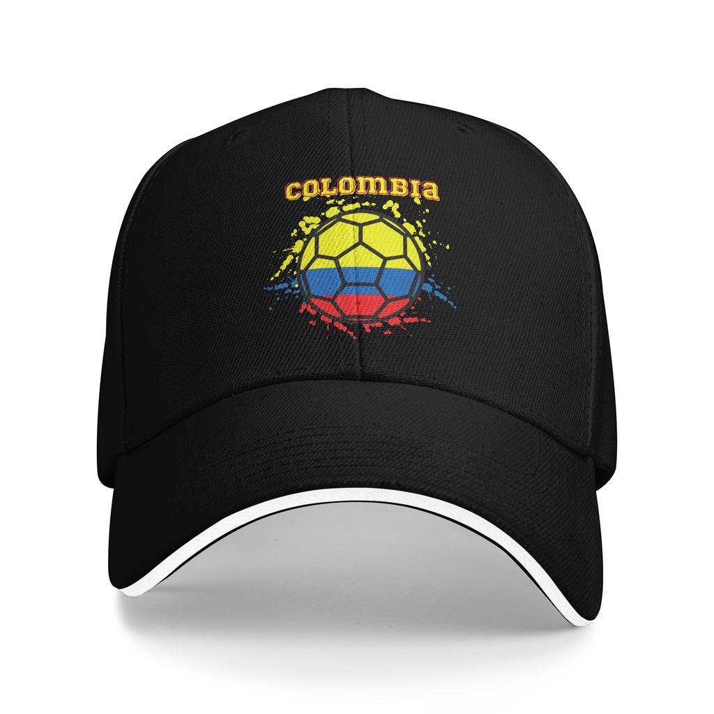 Colombia Heart Colombian Heartbeat Vintage Colombia Map Sun Baseball Cap Spring Unisex Trucker Hat Cool Outdoor Sports Snapback Cap