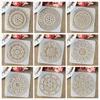 9Pcs/Set 6inches/8inches Mandala Round Geometry DIY Layering Stencils Painting Scrapbook Coloring Embossing Album Decorative Template