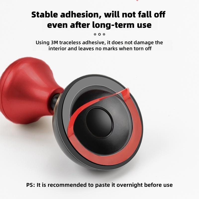 Luxury Metal Push-to-Start Button Cover for Car, Engine Start/Stop Joystick, Ball-bar Starter Cover for Decorative Accessories