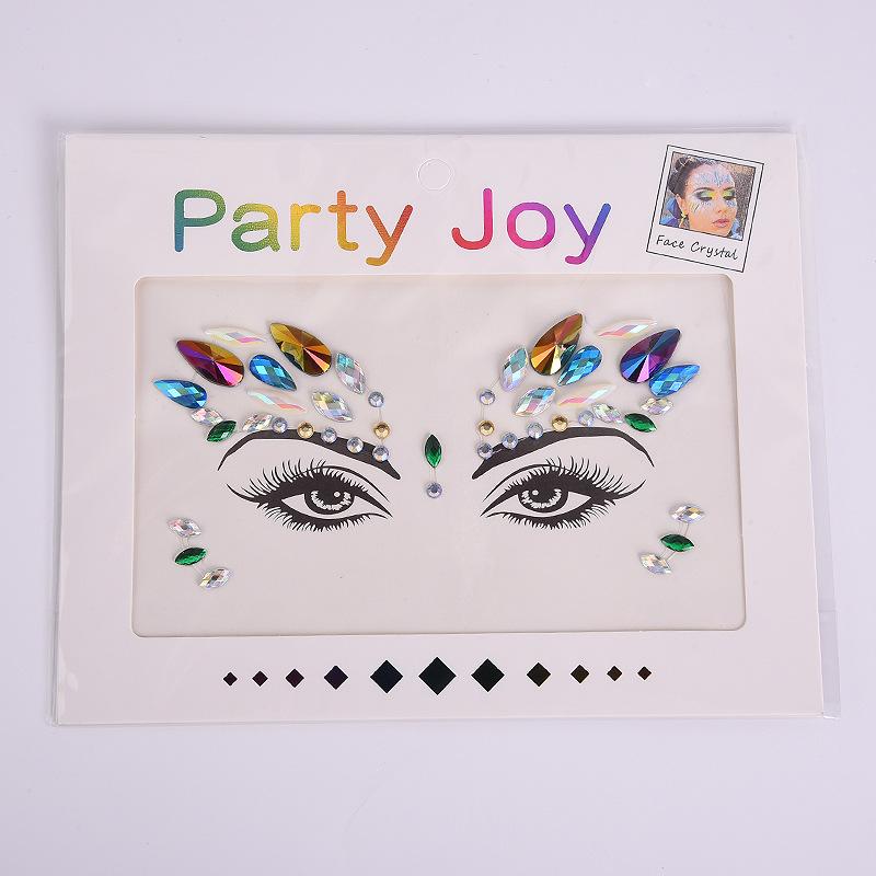 

Наклейка на лицо Дрель Музыкальный фестиваль Клейкая наклейка на лицо Дрель Угловая наклейка Бесклеевая наклейка Дрель Кристаллическая наклейка на лицо Татуировка Наклейка Дрель Брови YC-81