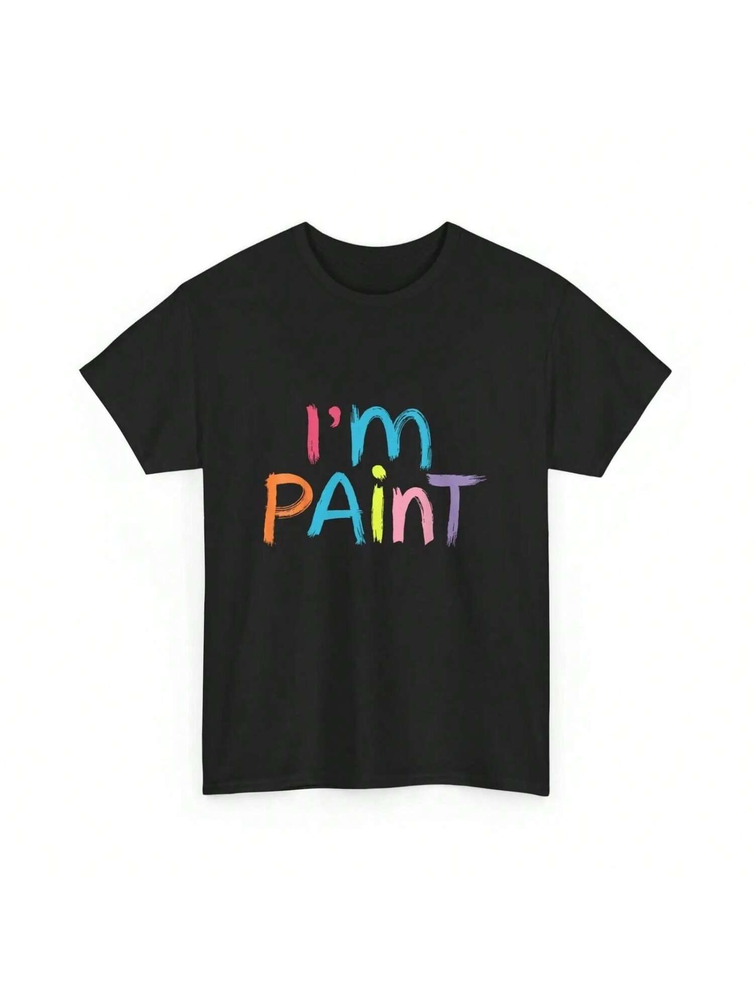 I m Paint Cute T Shirt Love To Finger S разноцветный