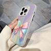 Colorful Bow Case Phone Case For IPhone 17 Air 16 16e 15 14 13 12 11 Pro Max 8 7 Plus Chiffon Texture Back Cover