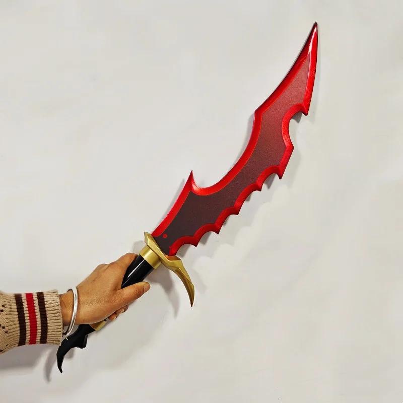 61cm Solo Leveling Katana Mizushino Shun Knife Sword Anime Cosplay Prop Wooden Blade Real Japanese Katana Samurai Sabre Kid Toy