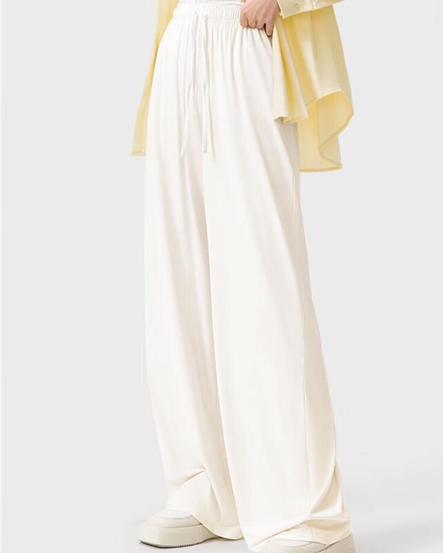 

Женские брюки палаццо из ледяного шелка для защиты от солнца