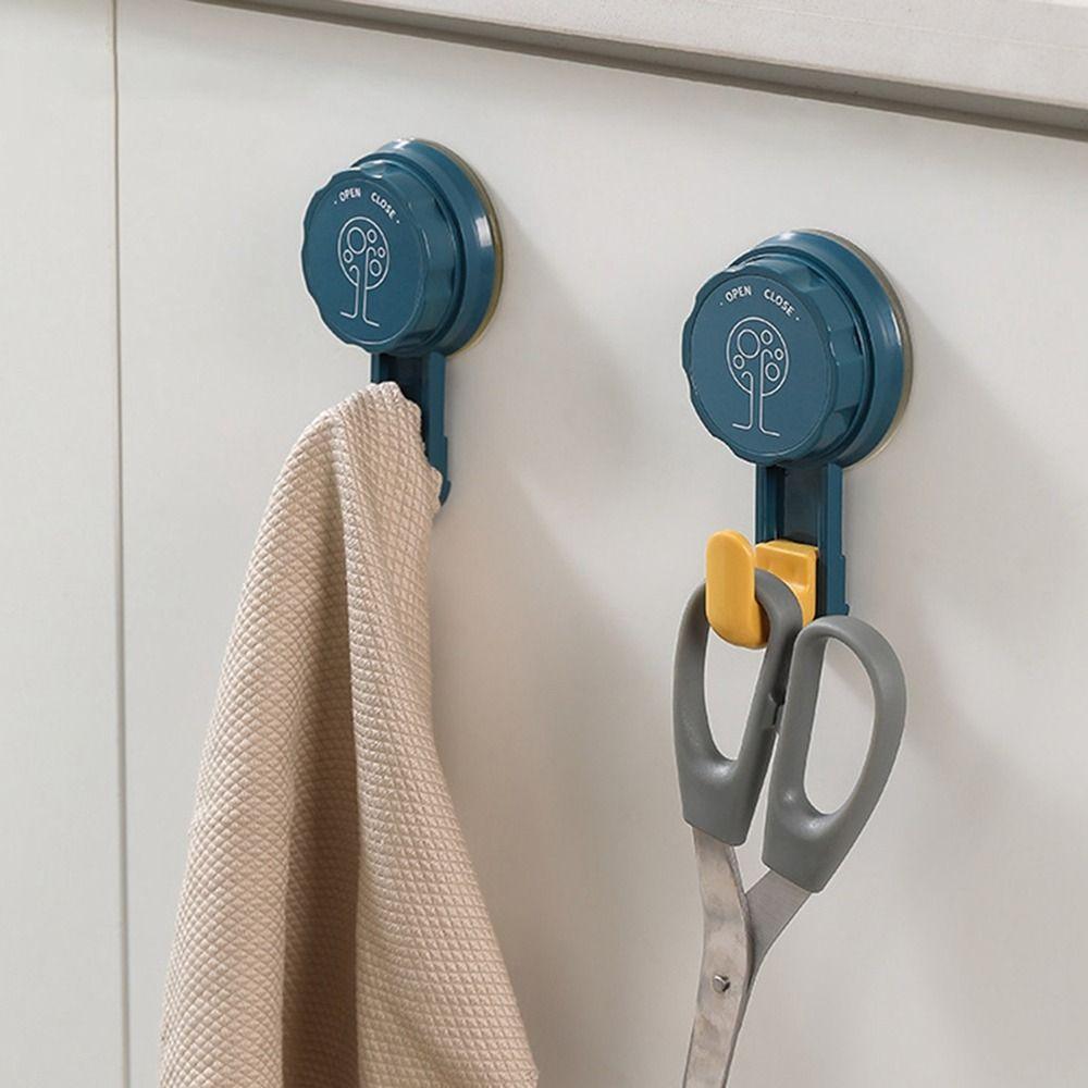 

Plastic Suction Cup Hanger Wall Hanging Door Hanger Removable Vacuum Suction Cup Hook Robes