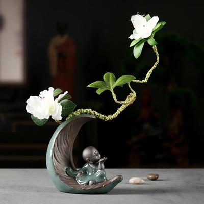 Neue chinesische kreative Vase Keramik Dekoration Home Study Schreibtisch antiken Rahmen dekorative Kunst und Handwerk Bonsai Dekoration