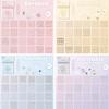 24Pcs/Set No-Repeat Nail Sticker Self Adhesive Soft Embossed Cartoon Stickers Multifunction Decal Nail Art Sticker
