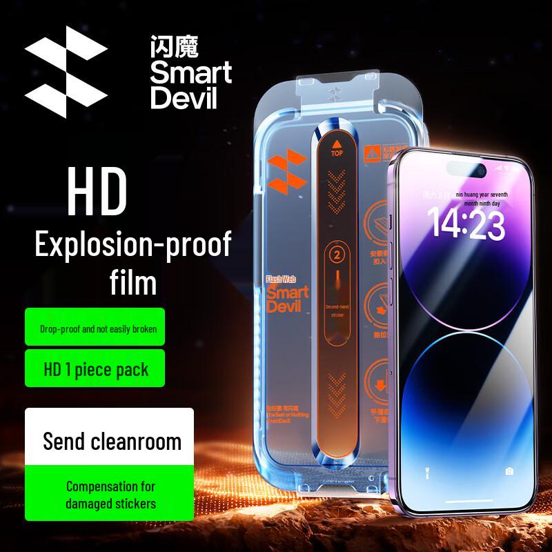 SHANMO Tempered Glass Screen Protector for iPhone