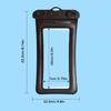 Floating Airbag Waterproof Swim Bag Phone Case Universal Highly Sensitive Touchscreen Phone Pouch The Water-Sprinkling Festival