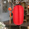 4Pcs Traditional Japanese Lanterns Silk Fabric Waterproof Foldable Hanging Light Fixture for Wedding Party Sushi Bar Outdoor