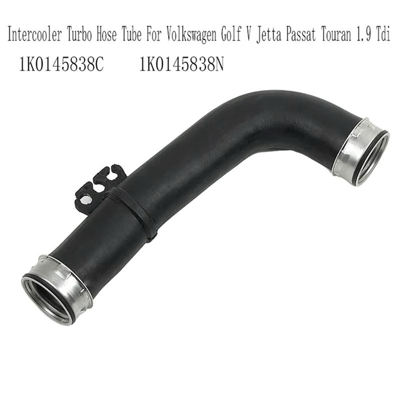 Intercooler Turbo Hose Tube 1K0145838C Cooling Hose Turbo Tube Radiator Hose 1K0145838N чёрный