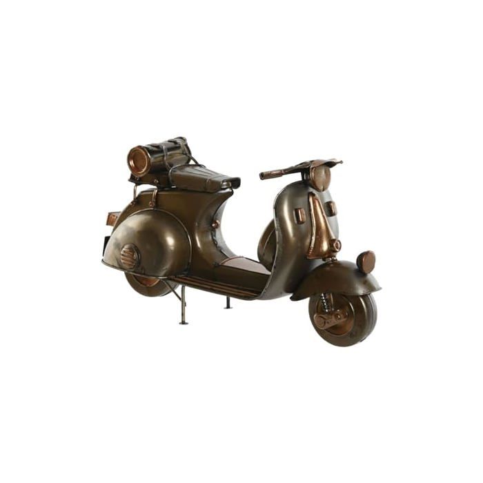 Decorative Figurine Vespa Vintage - Home ESPRIT - Champagne Silver - 28x11x17 Cm - Multicoloured - Motorcycle Theme