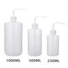 1Pcs Washing Clean Wash Bottle White Plastic Laboratory Measuring Bottles 250/500/1000ml Measurement Tattoo Squeeze Bottle