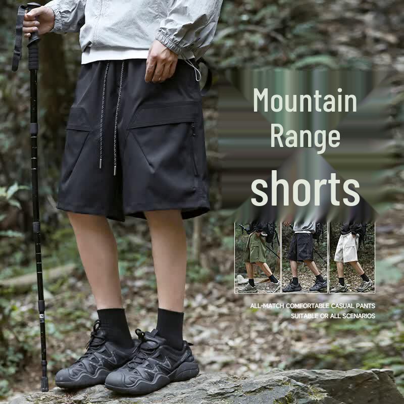 Jeep Men s Summer Breathable Patchwork Pleated Cargo Sport Hiking Shorts M