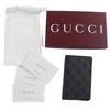 Pristine GUCCI Card Case Black Mens 821209 Used