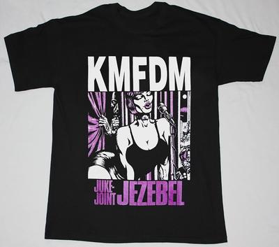Raro KMFDM JUKE JOINT JEZEBEL Regalo per Fan Maglietta Top Tee Tutte le Taglie