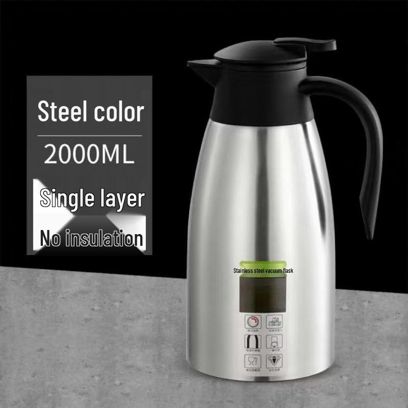

Stainless Steel Double-Layer Insulated Anti-Scald Kettle for Household & Commercial Use 316L Extra Thick [36h Insulation] 2.5L