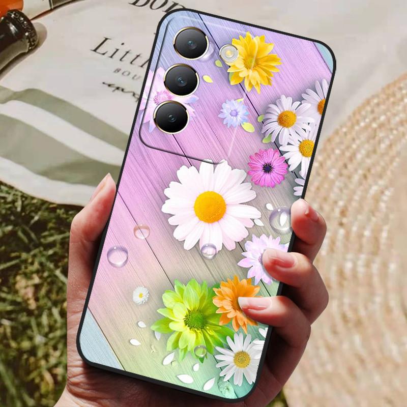 For Vivo V40 SE Case Luxury Cute TPU Soft Silicone Phone Covers for Vivo V40 SE 5G Protector Shells Bumpers Para Vivo V40SE Capa