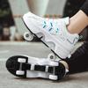 2025 New Roller Skates Students Outdoor Wheel Shoes Multi-functional Sports Shoes 33-43 Size High Quality Roller Skates