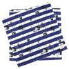 Set of 2 Shimashima Space Navy Lunch Cloths, Napkins, and Lunch Mats for Lunchboxes, School Lunches, and Elementary School Students. Made In Japan by