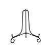 Wrought Iron Tea Cake Stand & Porcelain Plate Display Holder