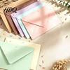 Textured Paper Envelopes for Craft Projects 10PCS Petal Art Envelopes Real Floral Texture Design Thick Western Style Elegant Holiday Wishes