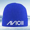 New White Letter Logo Music Style Design Unisex Women Unisex Knitted Hat Beanie Pullover Cap Winter Thermal Warm Christmas Outdoor