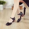 2025 summer casual beef tendon sole women's shoes genuine leather fish mouth sandals women's thick heel soft sole hole shoes