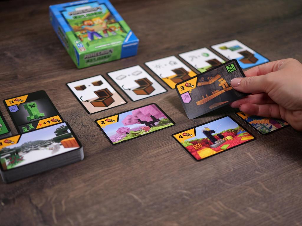 Ravensburger Minecraft Explorers Card Game Board Table 22588 0 (Cooperative Game, Game, Game)