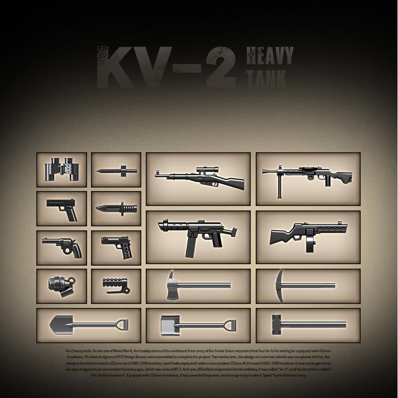 Новые военные Советский Союз КВ-2 — фото 5