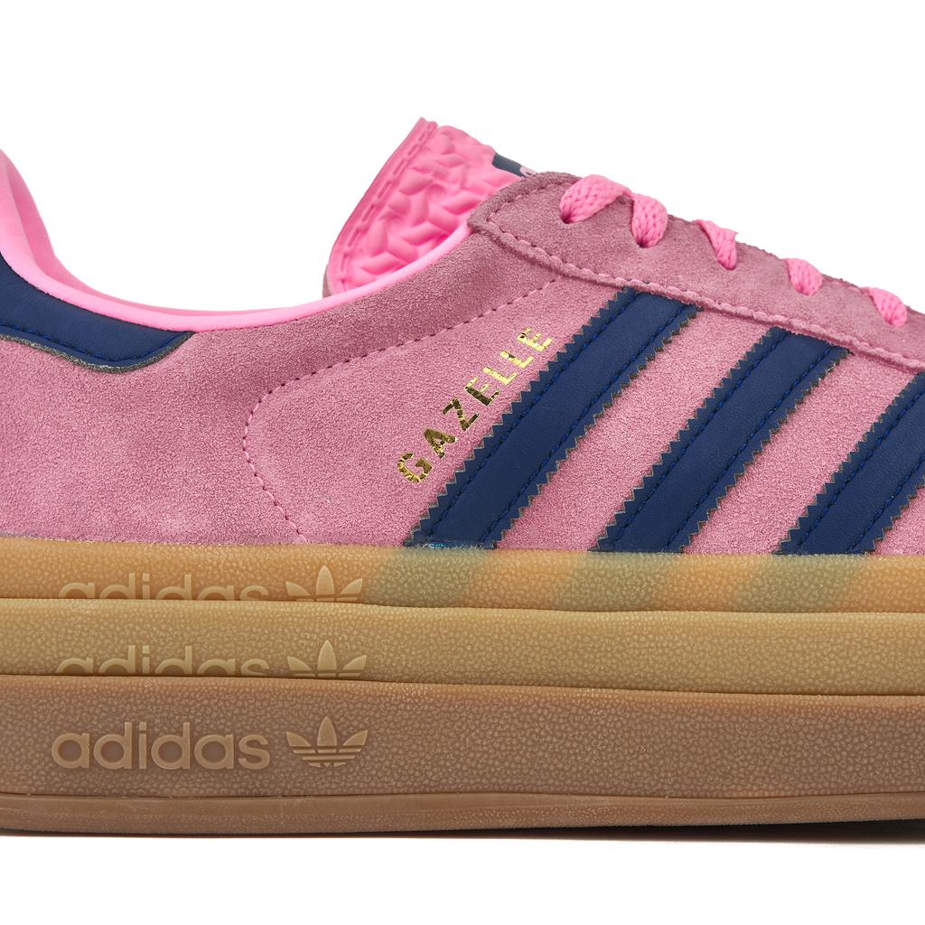 adidas Gazelle Bold Pembe Glow Gum Kadın Spor Ayakkabı Victory-Mavi H06122
