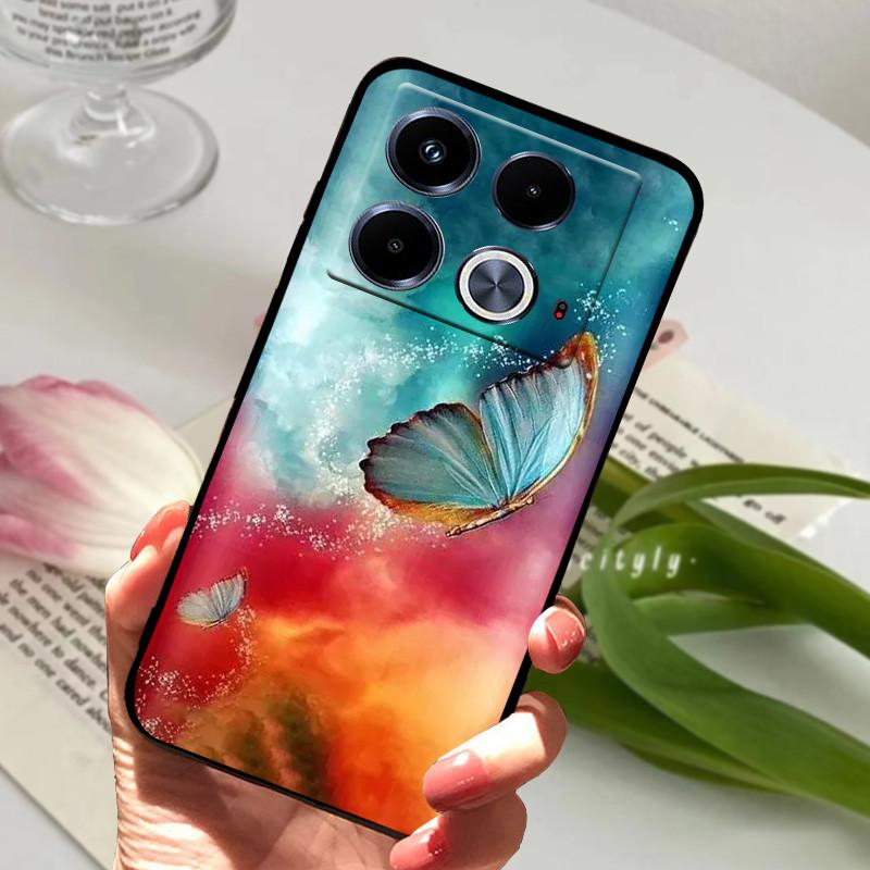 For Infinix Note 40 Case animal Silicone Soft TPU Back Covers For Infinix Note 40 Pro 4G 5G 40 Pro Plus Case Protective Funda