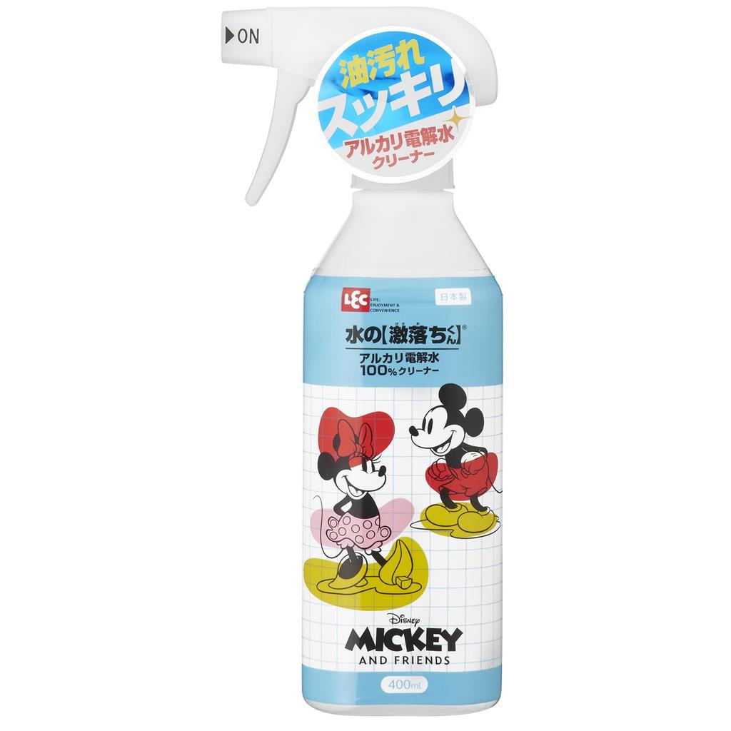 Mizu Geki Ochikun Disney Mickey Friends 400ml elektrolysert vann Trygg og sikker Ingen grunn til å tørke to ganger & (Alkalisk rengjøringsmiddel)