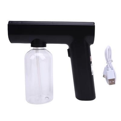 Elektrischer Zerstäuber Sprüher 250ml Handheld Haushaltsnebel Sprüher Elektrische Nebelmaschine für Zuhause Auto Büro Schwarz
