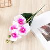 Silk Flower Simulation Butterfly Orchid Real Touch Photography Props Artificial Phalaenopsis Bouquet 4/12 Heads Home Decor