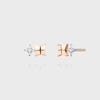 Starglow 14K Combination Earrings SA25D10U