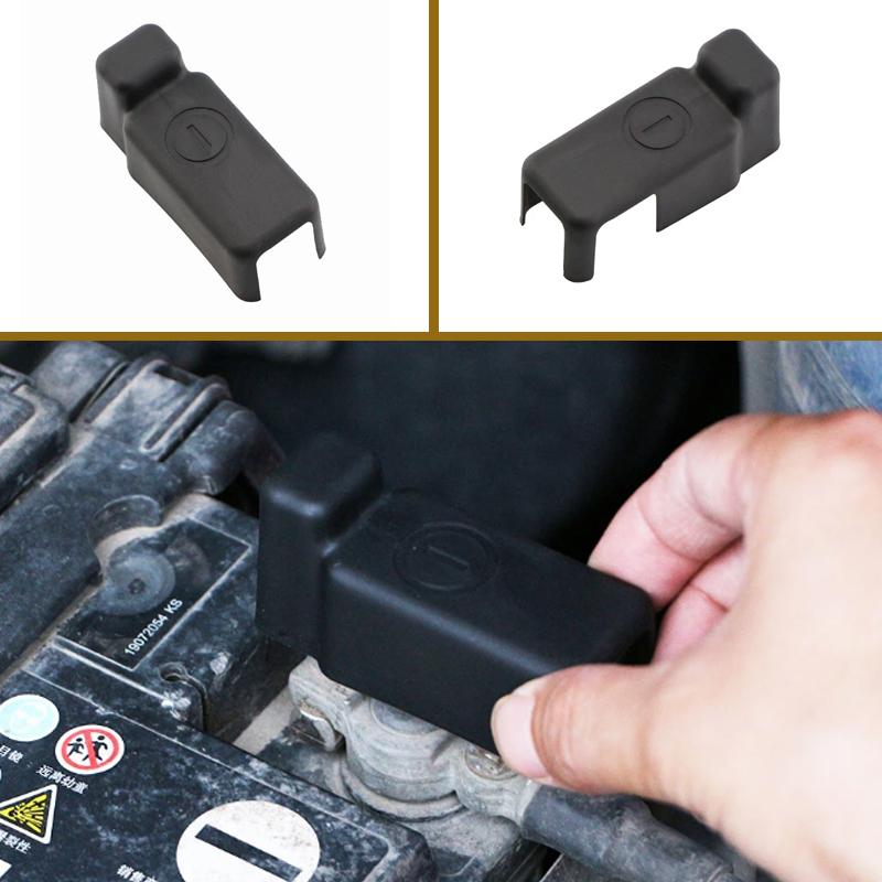 

1 Piece Black Non-flammable Plastic Negative Power Batteries Cover Battery Protection Covers for VW Polo Jetta Skoda Fabia