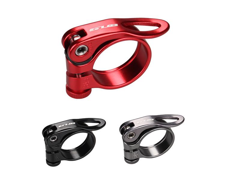 GUB CX-18/CX-49 Ultra-light Anodized Colored Bicycle Seatpost Clamp (31.8/34.9)