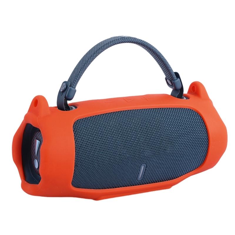 High Elasticity Silicone Sleeve for Charge 6 Wireless Speaker Case with AntiSlip Design Impacts Resistance Protectors