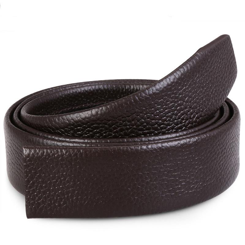 

Ремень без головы с узором в виде полоски, мужской ремень с автоматической пряжкой, пояс без пряжки, полоска 3,5 см 120cm