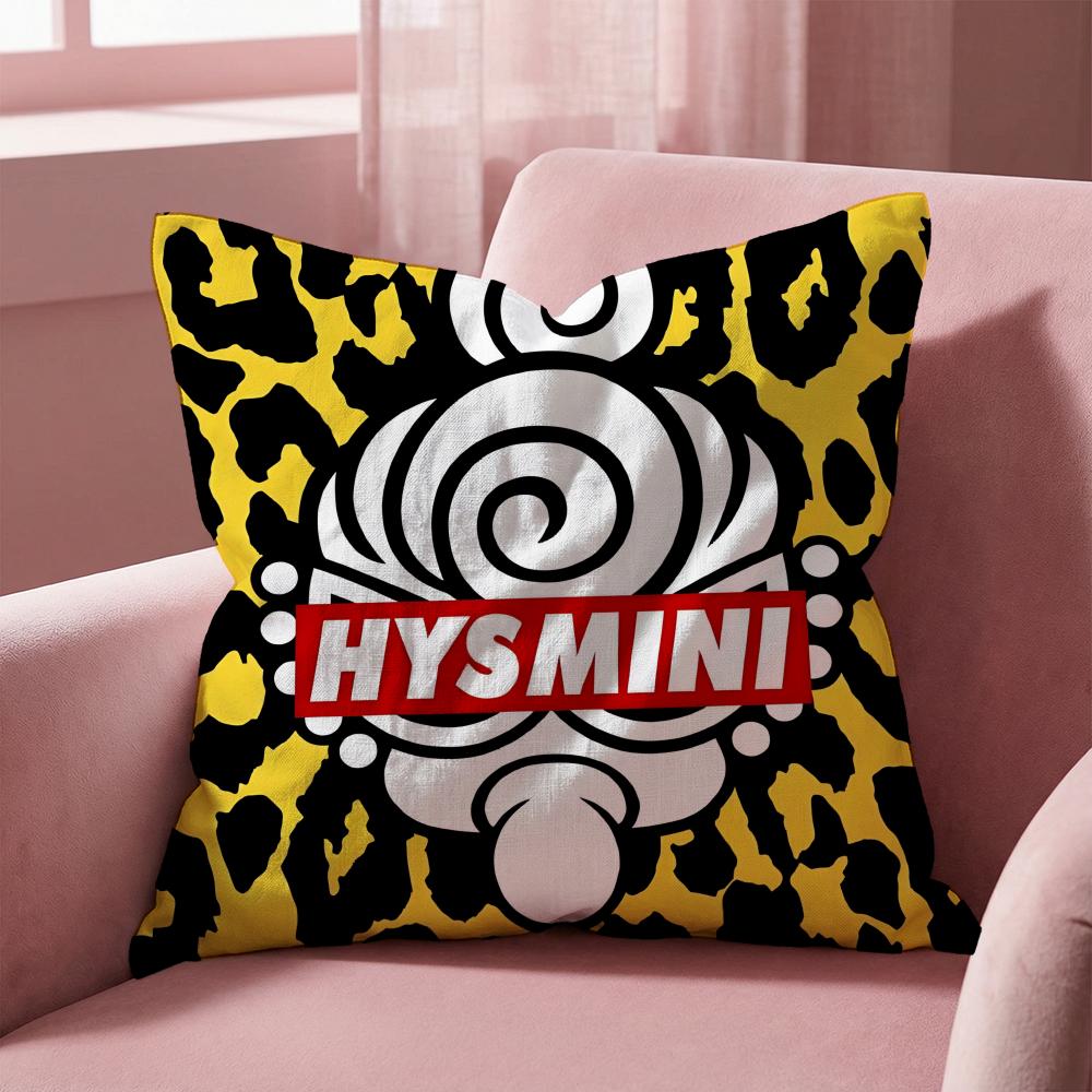Fashion H-Hysteric-M-MiniS Cushion Cover Multi-Scene Pillow Cover for Home & Car - Reversible, Soft & Durable for Daily Use
