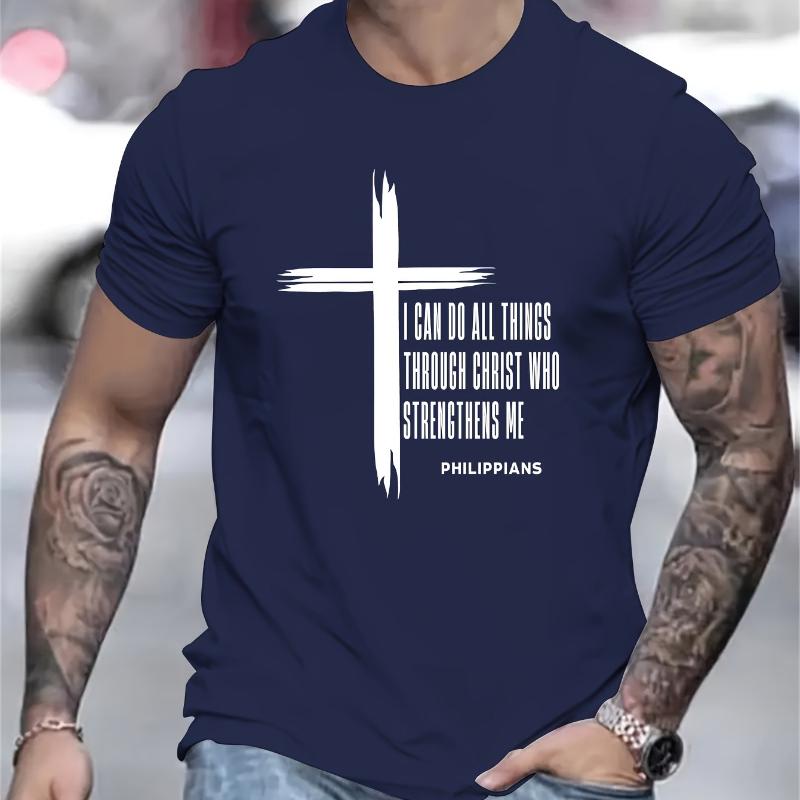

Street Tough Slogan T-shirt - Edgy Statement Style XXL сірий