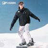 FILA FUSION Couple's 2025 Winter Hooded Down Jacket