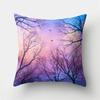 Office Living Room Home Pillowcase Night Moonlight Scenery Pillowcase Car Ornaments