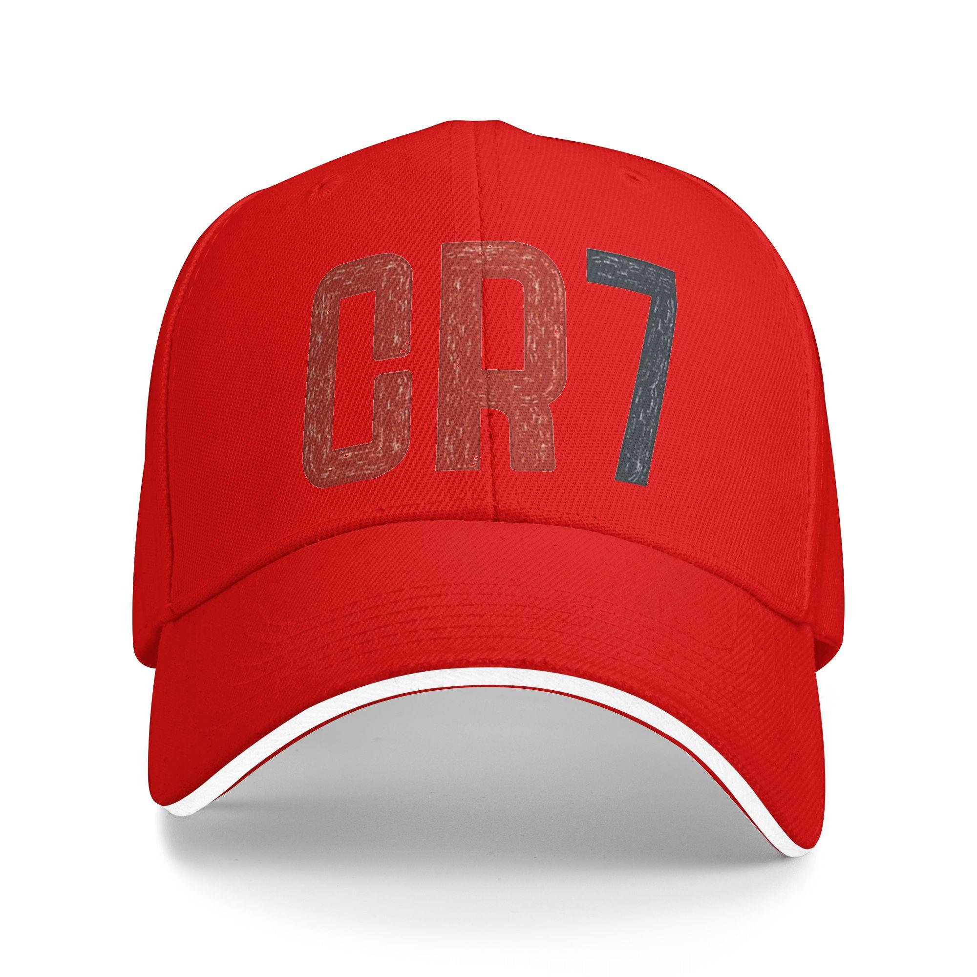 

Number CR7 Football Adjustable Hat Summer Sports Cap Unisexs Womens Soccer 2026 Baseball Cap New Outdoor Hats One Size